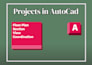 project in modeling 2d architecture autocad